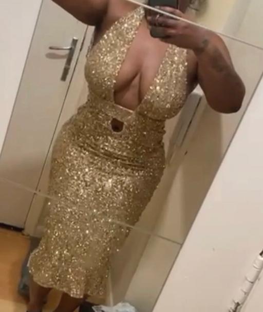 Buy & Sell Shepherd`s Bush West London - Photos for Oh Polly gold dress