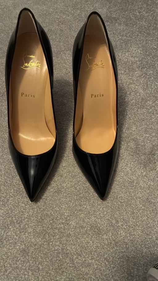 Buy & Sell Beoley Redditch - Photos for Louboutin Pagelle 100 Black Heels Size 37.5