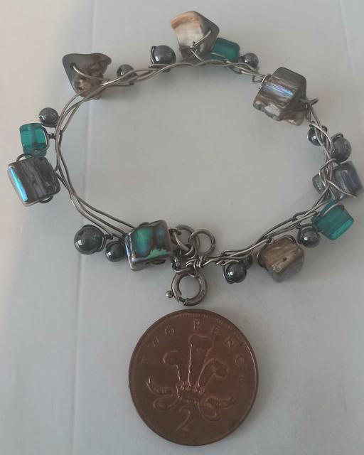 Buy & Sell Thatto Heath Saint Helens - Photos for sterling silver hematite & abalone bracelet