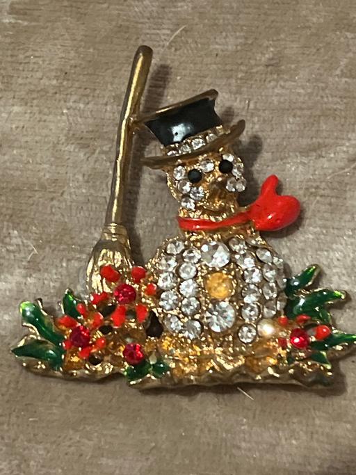 Buy & Sell Ovingdean Brighton - Photos for Lovely snowman brooch