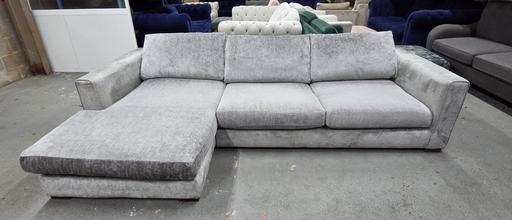 Buy & Sell Cheslyn Hay South Staffordshire - Photos for Sofology Majestica Corner Sofa – Silver