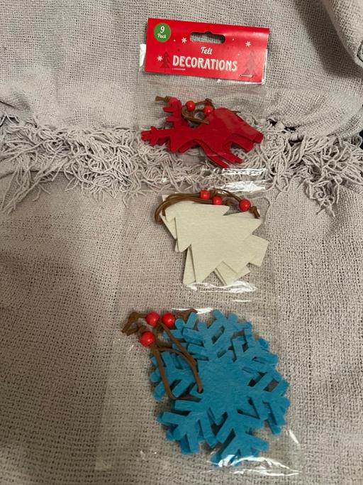 Buy & Sell Hetton-Le-Hole Sunderland - Photos for Felt Hang Up Decorations ( New )