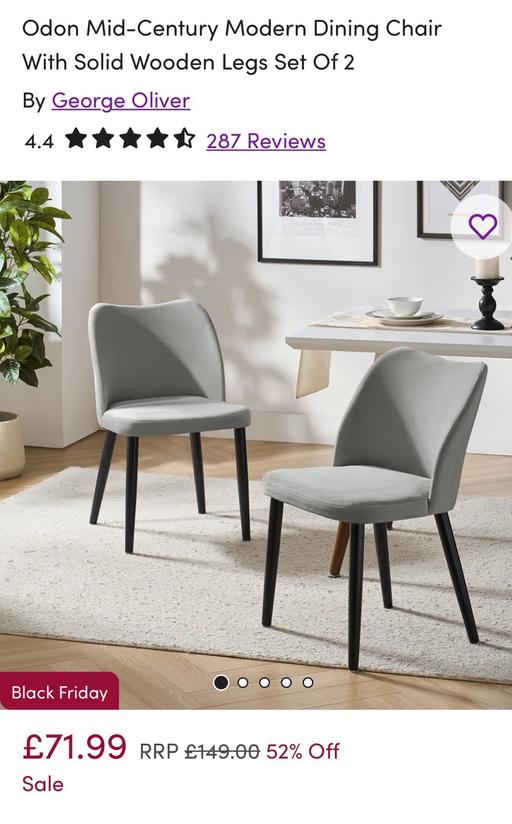 Buy & Sell Cubitt Town East London - Photos for Dining Chairs