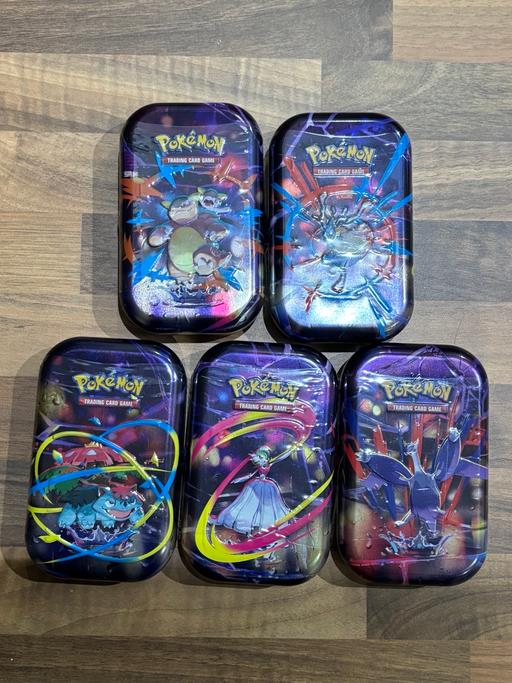 Buy & Sell Ashton-on-Ribble Preston - Photos for Pokemon mega evolution set of 5 mini tins