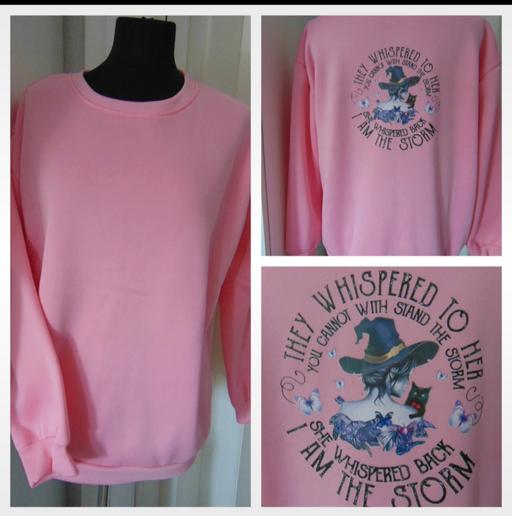 Buy & Sell Shoreham Airport Adur - Photos for ladies pink gothic sweatshirt size 1214