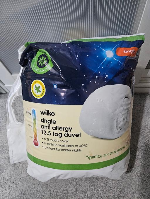 Buy & Sell Weston Point Halton - Photos for 🌟NEW🌟 Single anti allergy 13.5 tog duvet