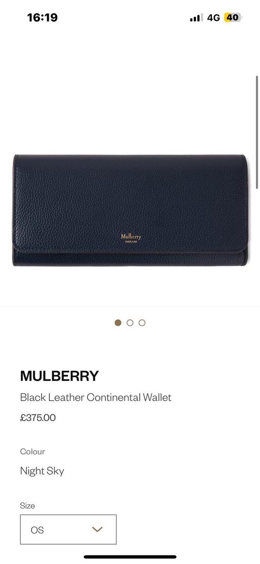 Buy & Sell Richmond Richmond upon Thames - Photos for Mulberry purse