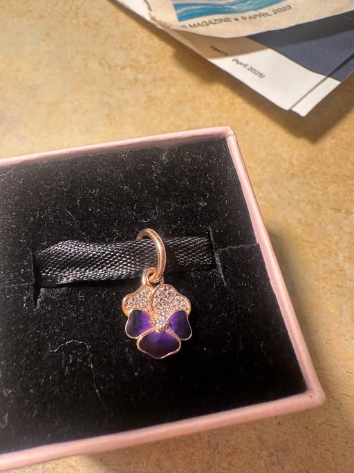 Buy & Sell Billericay Basildon - Photos for Genuine Pandora Rose Gold Deep Purple Pansy