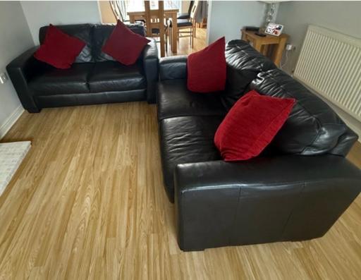 Buy & Sell Prestatyn Denbighshire - Wales - Photos for Leather Sofas x 2