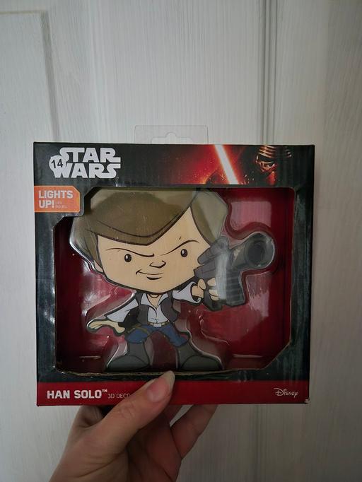 Buy & Sell Crumpsall Manchester - Photos for new Star Wars 3D Han Solo Deco Light