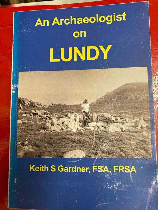 Buy & Sell Clevedon North Somerset - Photos for ARCHEOLOGIST ON LUNDY KEITH GARDNER BOOK