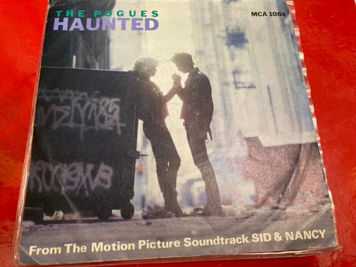 Buy & Sell Clevedon North Somerset - Photos for POGUES HAUNTED PIC SLEEVE VINYL SINGLE