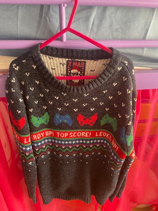 Buy & Sell New Rhosrobin Wrexham - Wales - Photos for 8-9 Christmas gaming jumper