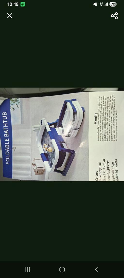 Buy & Sell Dudley Port Sandwell - Photos for portable baby bath