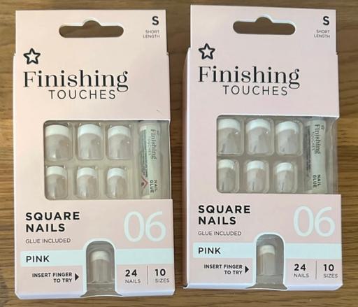Buy & Sell Shirley Solihull - Photos for Finishing touches square nails x2 packs