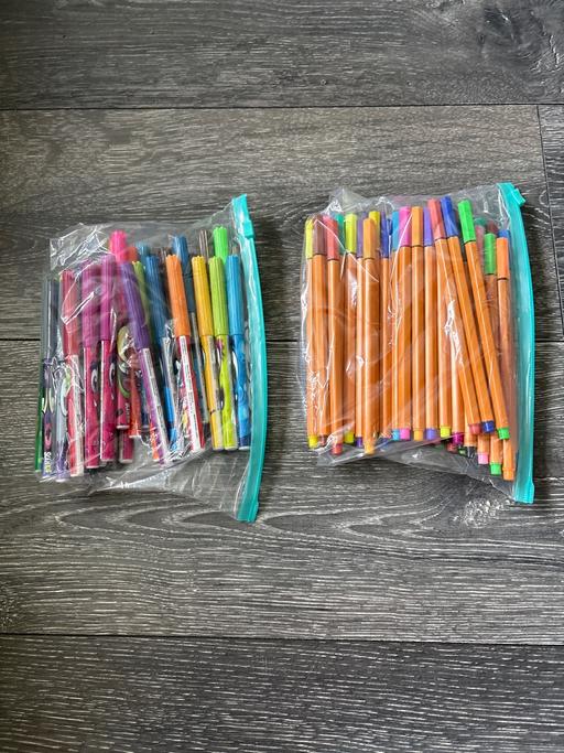 Buy & Sell Woodsetton Dudley - Photos for Bundle of fine liner pens / bag of felts