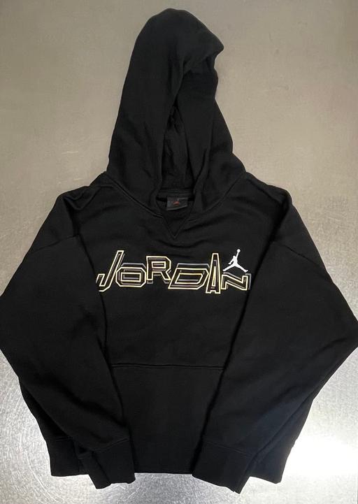 Buy & Sell West Ealing West London - Photos for Jordan vintage women’s black hooded crop top