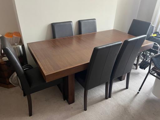 Buy & Sell Ramsbottom Bury - Photos for Mahogany Table with 6 chairs