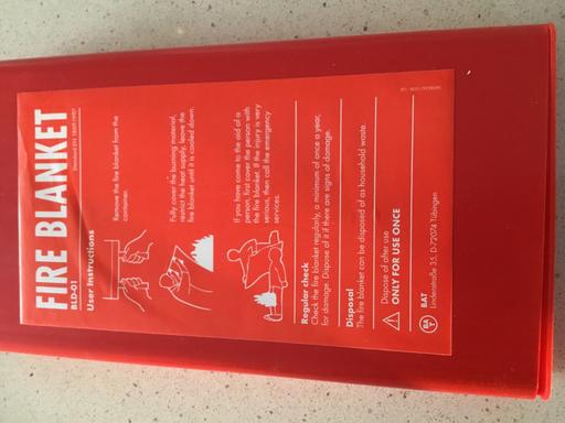 Buy & Sell Rainhill Saint Helens - Photos for Fire Blanket for Kitchen / Caravan etc