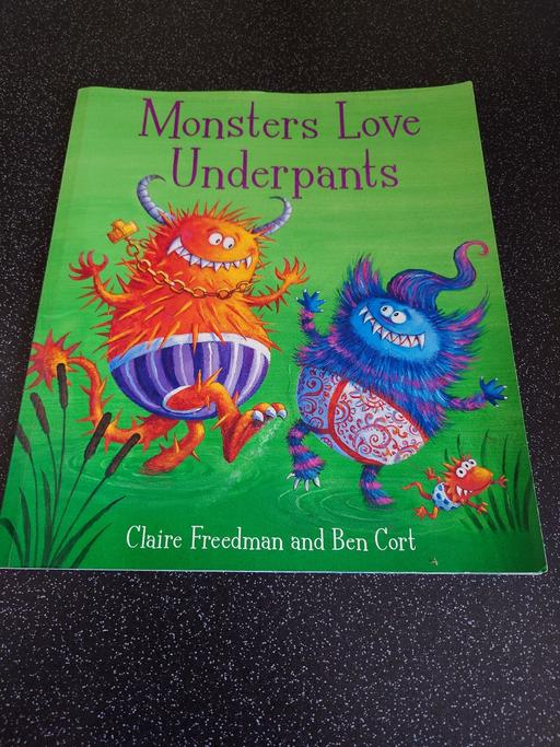 Buy & Sell Loughborough Charnwood - Photos for Monsters love underpants BOOK