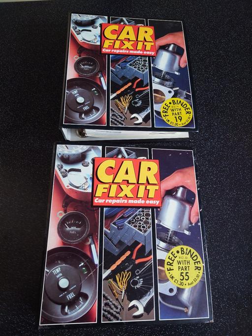 Buy & Sell Loughborough Charnwood - Photos for 2 car fix it binders and files