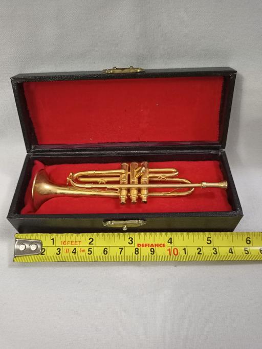 Buy & Sell Tyseley Birmingham - Photos for MINI BRASS TROMBONE DESKTOP/DOLLSHOUSE.