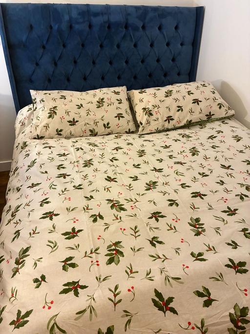 Buy & Sell Keresley Coventry - Photos for Modern double bed with Frame - almost new