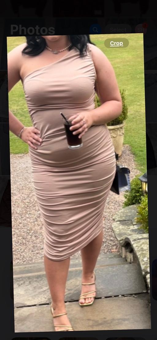 Buy & Sell Moseley Village Wolverhampton - Photos for Beige dress one shoulder strap
