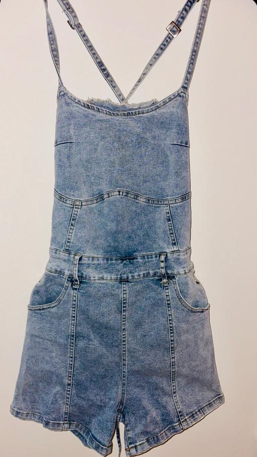 Buy & Sell Moseley Village Wolverhampton - Photos for Denim jumpsuit shorts with backless back