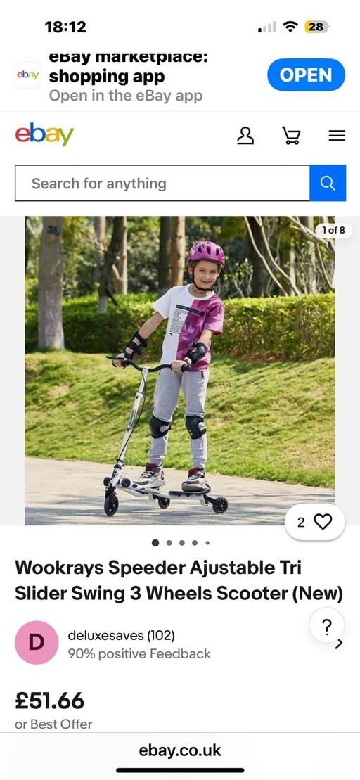 Buy & Sell Healey Kirklees - Photos for Wook rays speeder age 5+ in green