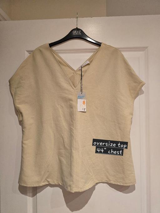 Buy & Sell Oldbury Sandwell - Photos for Primark oversize 8 cream top - bnwt