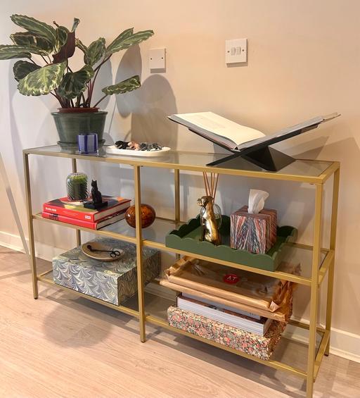 Buy & Sell Tooting Bec South West London - Photos for Metal sideboard with shelves