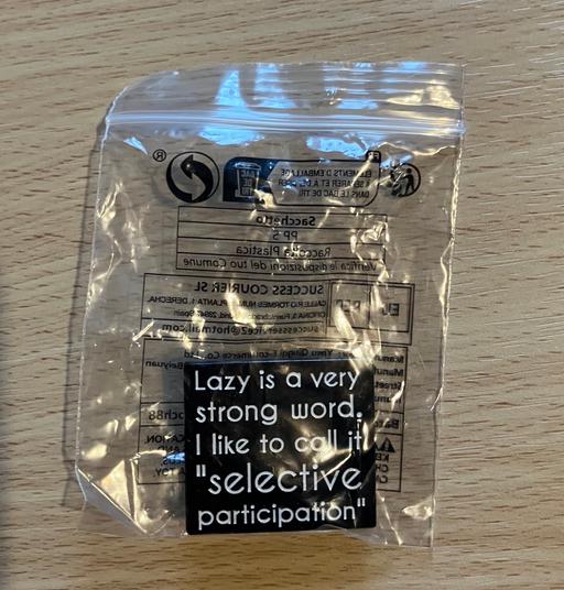 Buy & Sell Mansfield Town Centre Mansfield - Photos for Funny ‘lazy’ pin badge