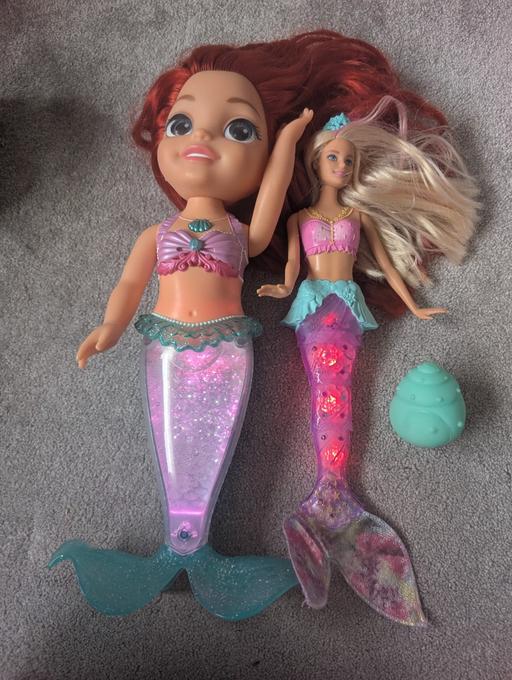 Buy & Sell Essington Wolverhampton - Photos for 2 bath time mermaids bundle