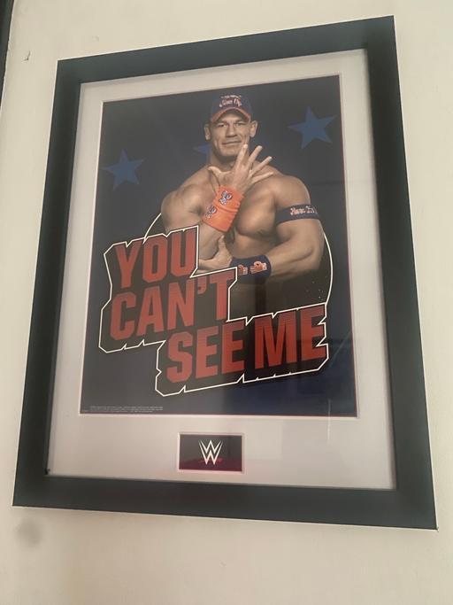 Buy & Sell Watford Three Rivers - Photos for WWE John Cena framed poster / picture