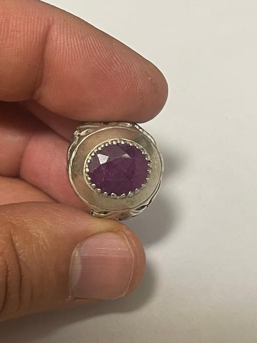 Buy & Sell Upper Edmonton North London - Photos for Afghan ruby silver ring