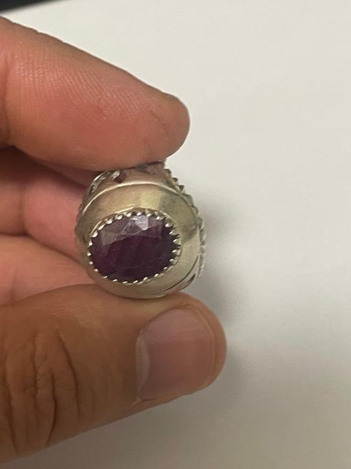 Buy & Sell Upper Edmonton North London - Photos for Afghan ruby silver ring