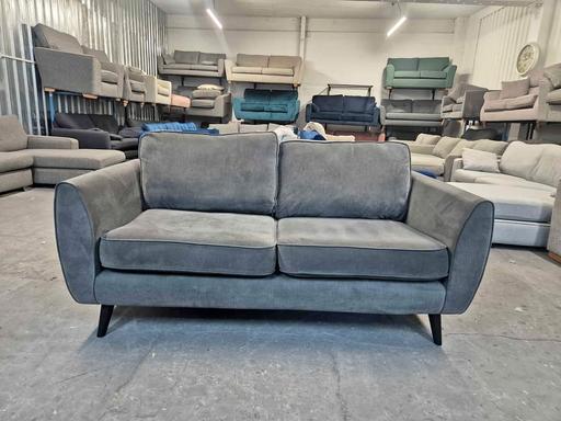 Buy & Sell Cheslyn Hay South Staffordshire - Photos for DFS Aurora Graphite Plaza 3-Seater Sofa