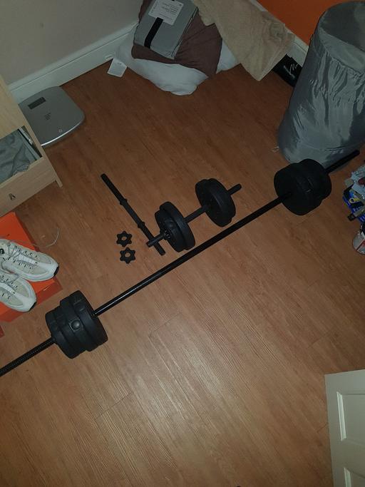 Buy & Sell Bartley Green Birmingham - Photos for Weight set 25 KG x2 Dumbell 1x Barbell