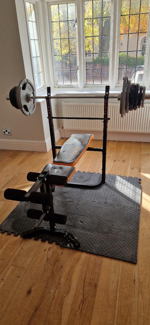 Buy & Sell Newbridge Wolverhampton - Photos for Weight bench and assorted weights