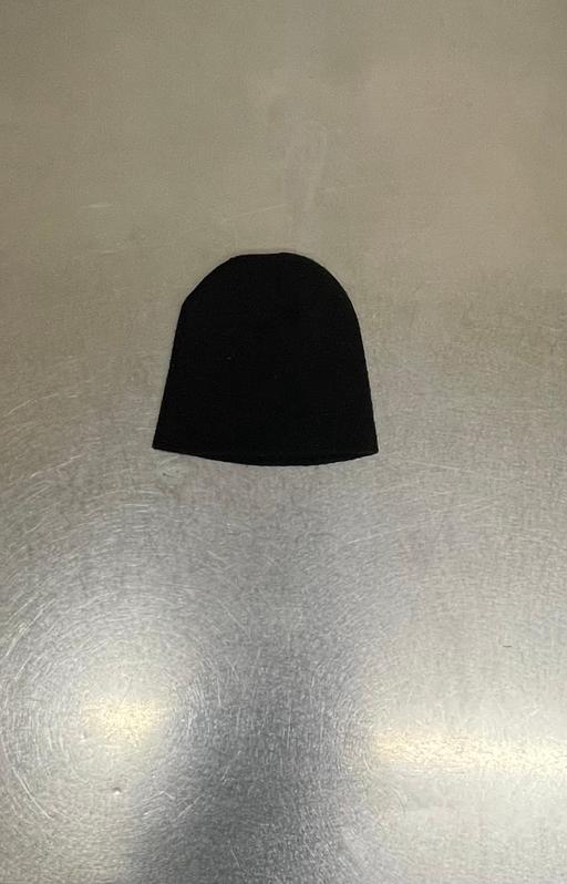 Buy & Sell West Ealing West London - Photos for Beanie unisex black plain hat onesize cotton