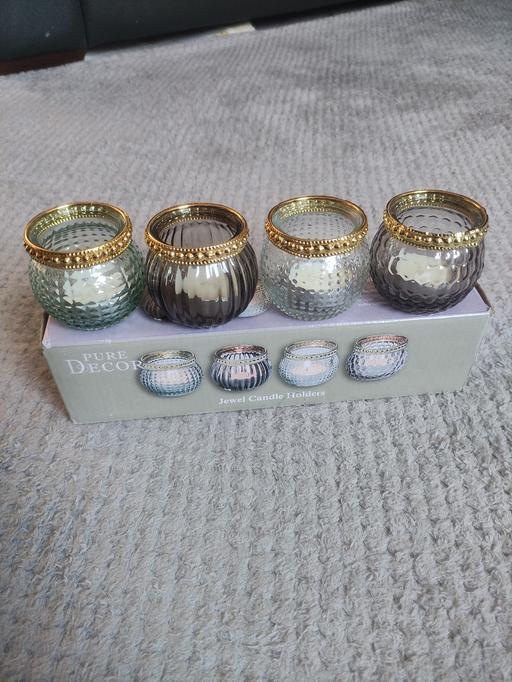 Buy & Sell Grafton Street Industrial Estate West Northamptonshire - Photos for Jewel candle holder with candles