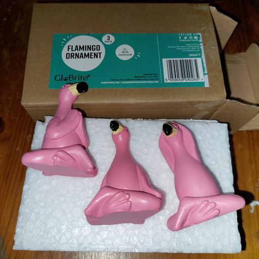 Buy & Sell Ocker Hill Sandwell - Photos for flamingo ornaments set yoga poses