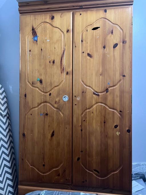 Buy & Sell Saltley Birmingham - Photos for Double pine wardrobe