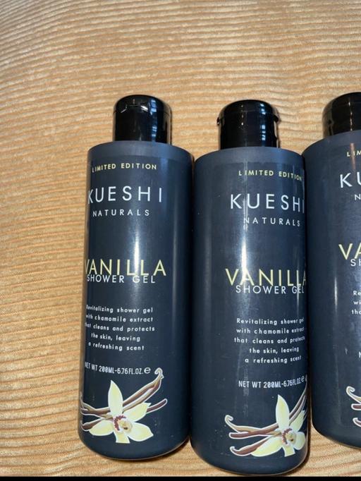 Buy & Sell Kings Heath Birmingham - Photos for New 4x Vanilla Kueshi Naturals Shower Gels