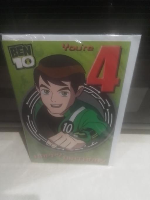 Buy & Sell Streetly Walsall - Photos for HAPPY 4TH BIRTHDAY CARD