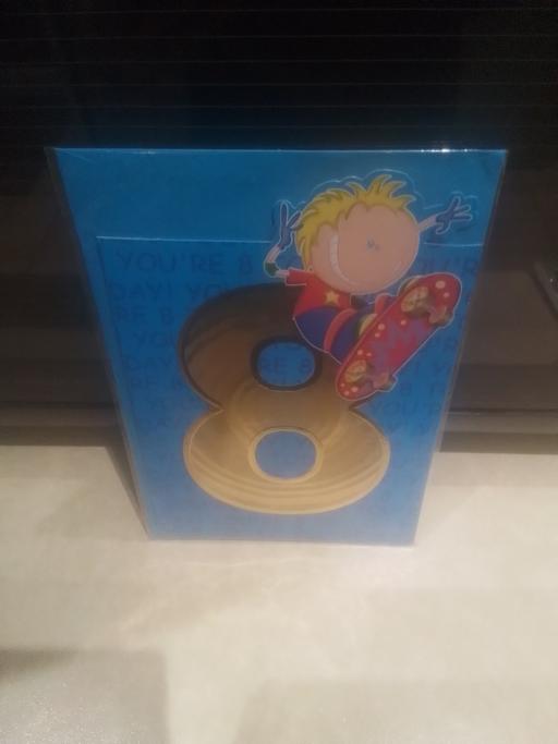 Buy & Sell Streetly Walsall - Photos for HAPPY 8TH BIRTHDAY CARD