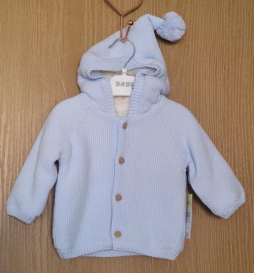 Buy & Sell Wednesfield Wolverhampton - Photos for New Boys Blue Cardigan 0-3 Months Matalan.