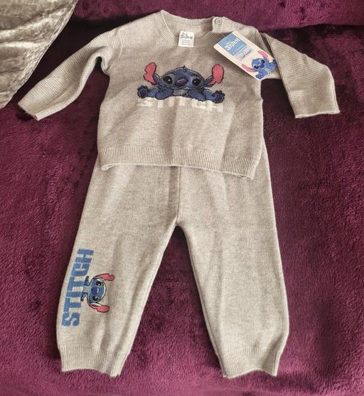 Buy & Sell Wednesfield Wolverhampton - Photos for New Girls Grey Stitch Outfit Age 3-6 Months.