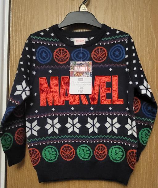 Buy & Sell Wednesfield Wolverhampton - Photos for Brand New Marvel Xmas Jumper Age 2-3 Years.